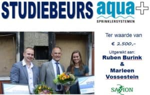 aquaplus-studiebeurs-uitreiking 29062015
