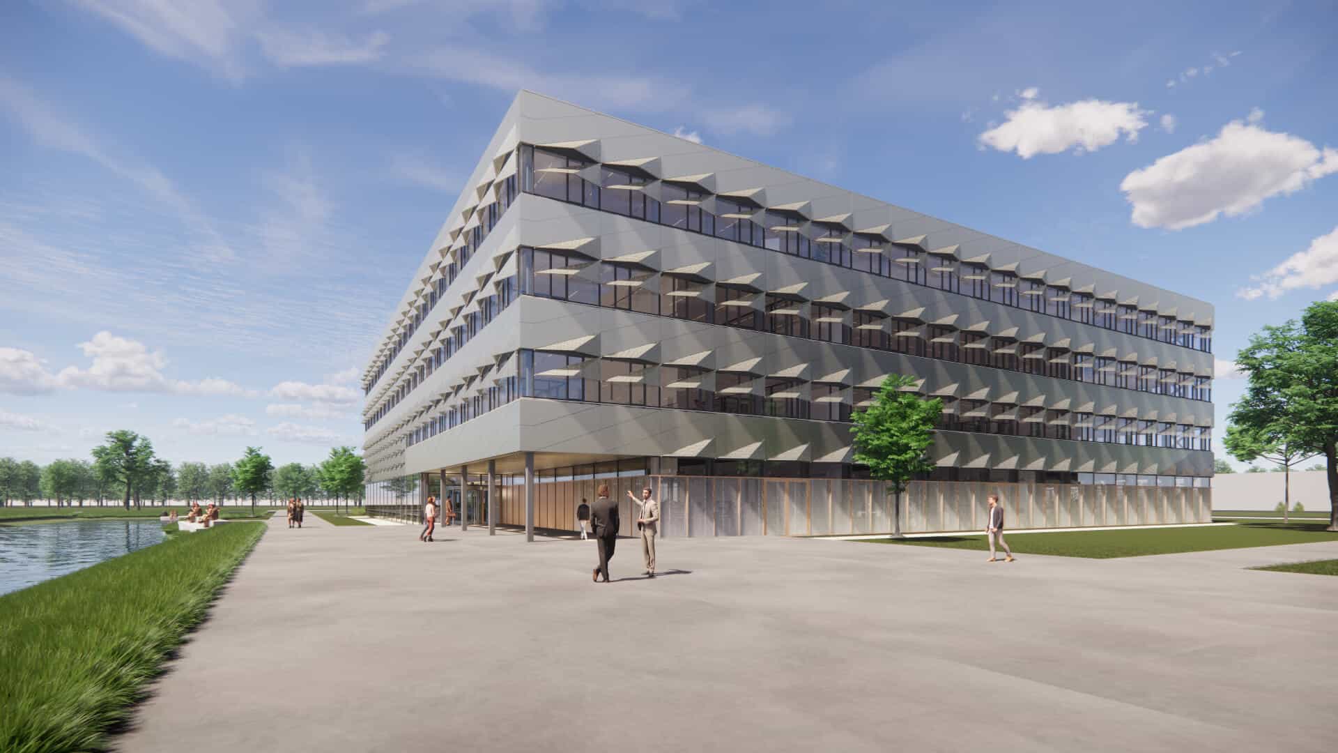 Next Delft exterieur door Ector Hoogstad