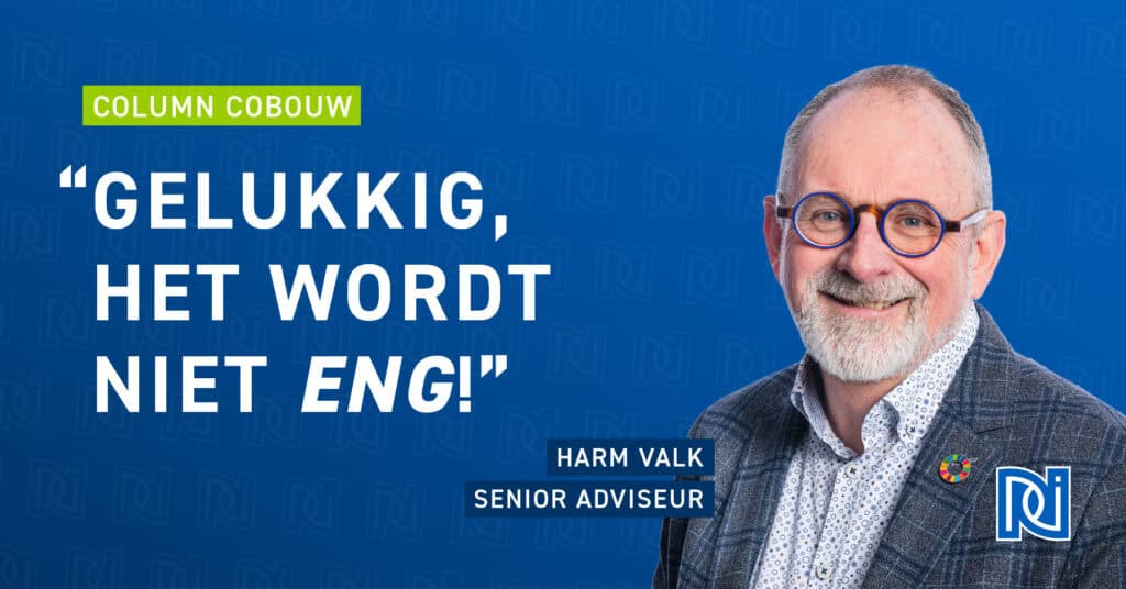 Harm Valk Column Cobouw JUNI